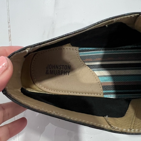 Johnston & Murphy Big Boys McGuffey Chukka Leather Boots 7 - Picture 9 of 9